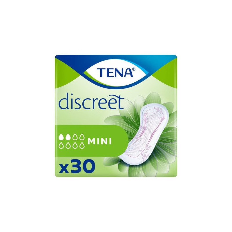 Tena Discreet Mini - Protection urinaire femme - Pack de 10 sachets Tena Discreet - 1 Tena Discreet Mini - Protection urinaire femme - Pack de 10 sachets Tena Discreet - 1
