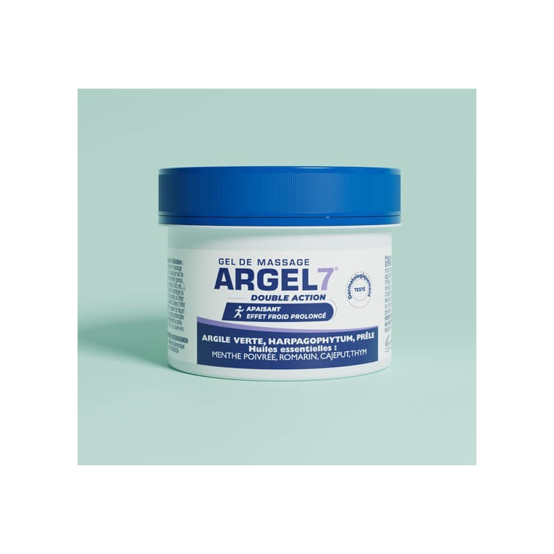 Argel 7 - Gel de massage articulaire en pot NaturAvignon - 1 Argel 7 - Gel de massage articulaire en pot NaturAvignon - 1
