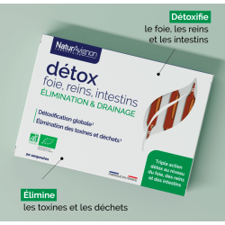 Détox, foie, reins, intestins - Eliminer les toxines NaturAvignon - 2