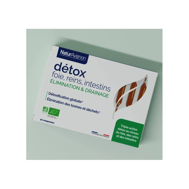 Détox, foie, reins, intestins - Eliminer les toxines NaturAvignon - 1 Détox, foie, reins, intestins - Eliminer les toxines NaturAvignon - 1