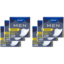 TENA Men Niveau 2 - Protection urinaire homme - Pack de 6 sachets Tena Men - 1