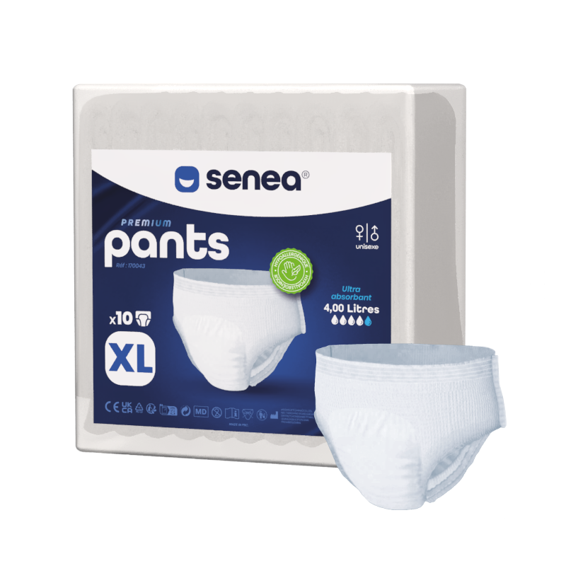 SENEA Pants - Taille XL - 4000 ml - Ultra absorbant SENEA - 1 SENEA Pants - Taille XL - 4000 ml - Ultra absorbant SENEA - 1
