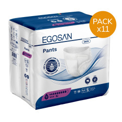 EGOSAN Pants S MAXI - Pack de 11 sachets - SLIP ABSORBANT / PANTS Egosan Pants - 1