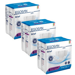 Egosan Slip - L MAXI - Pack de 3 sachets - Couches Adulte Egosan Slip - 1
