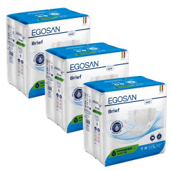 Egosan Slip - L SUPER - Pack de 3 sachets - Couches Adulte Egosan Slip - 1