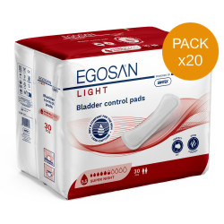 EGOSAN Lady Super Night - Pack de 20 sachets - Protection urinaire femme Egosan Lady - 1