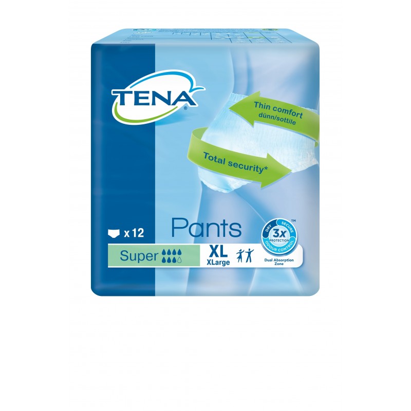 Slip Absorbant / Pants - TENA Pants XL Super Tena Pants - 1