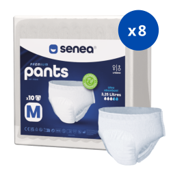 SENEA Pants - Taille M - 3250 ml - Ultra absorbant - Pack de 8 sachets SENEA - 1