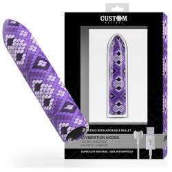 Custom Bullet - Vibromasseur discret et design - Serpent CUSTOM BULLETS - 1
