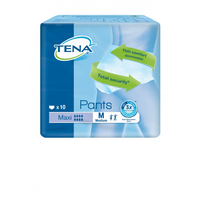 Slip Absorbant / Pants - TENA Pants M Maxi Tena Pants - 1 Slip Absorbant / Pants - TENA Pants M Maxi Tena Pants - 1