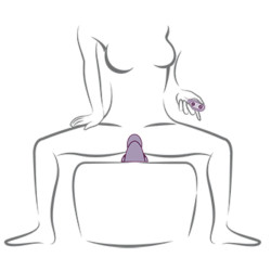 ROCKS-OFF - VIBRATEUR ASSIS VIOLET RUBY GLOW SATISFYER - 5
