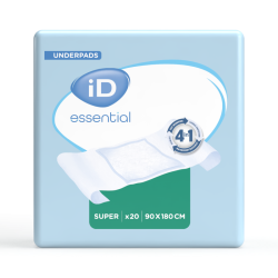 iD Essential Super Bordable - Alèse jetable 90x180 Ontex ID Expert Protect - 1