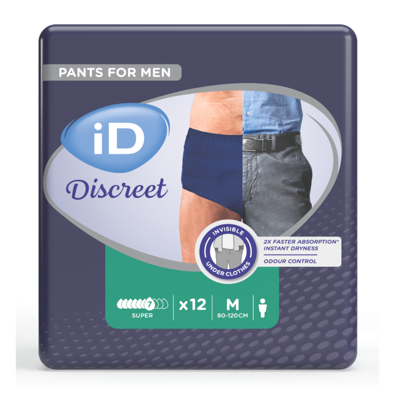 iD Discreet Pants for Men Super M iD Discreet Pants - 1 iD Discreet Pants for Men Super M iD Discreet Pants - 1