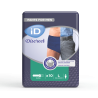 iD Discreet Pants for Men Super L - Protection urinaire homme