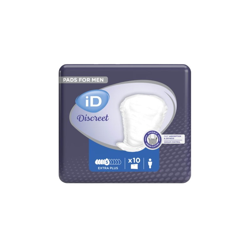 Ontex-ID Discreet light pads for men Extra Plus - Pack de 12 sachets Ontex ID For Men - 1
