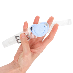 Tetine / Sucette pour adulte bleue - ABDL  - 3