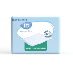 iD Essential Underpad Super - Alèse jetable 40x60 ID Essential - 1