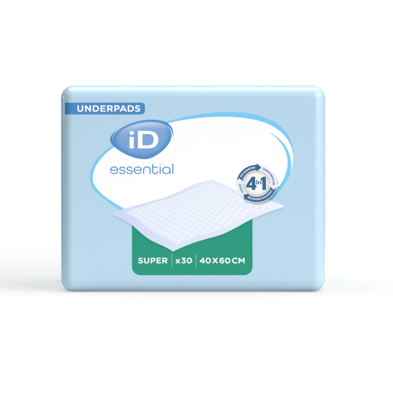 iD Essential Underpad Super - Alèse jetable 40x60 ID Essential - 1
