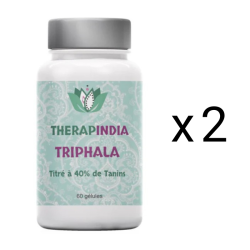 Cholestérol & Digestion - Triphala 40 % Tanins – 60 gélules Very Natura - 2