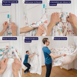 Enfile-couette Hopoli  - 1 Enfile-couette Hopoli  - 1