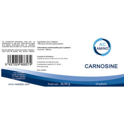 Anti-Âge & Antioxydant – Carnosine – 60 gélules Acamino - 2