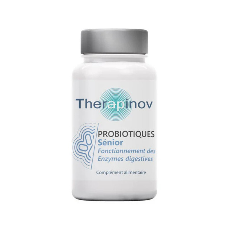 Probiotique Senior – Flore Intestinale – 60 gélules Therapinov - 1