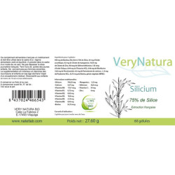 Os & Articulations – Silicium Bio – 120 gélules Very Natura - 2