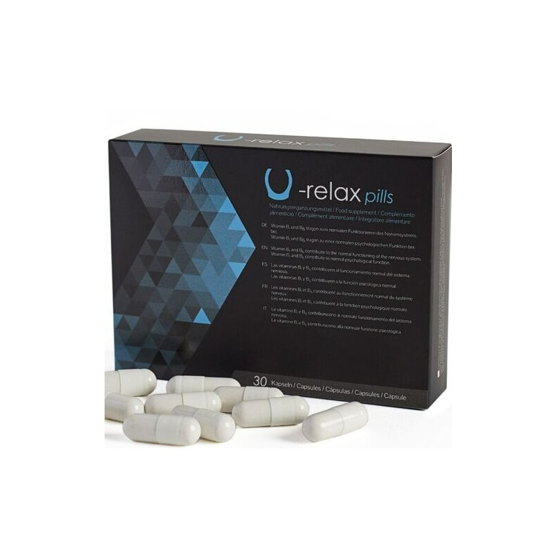 Relaxation & Réduction de l’Anxiété – U-Relax – 30 capsules 500COSMETICS - 1