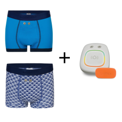 Uriflex - Pack de 3 boxers garçon + alarme stop pipi Liberty URIFLEX - 1