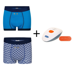 Uriflex - Pack de 3 boxers garçon + alarme stop pipi Mickey URIFLEX - 1