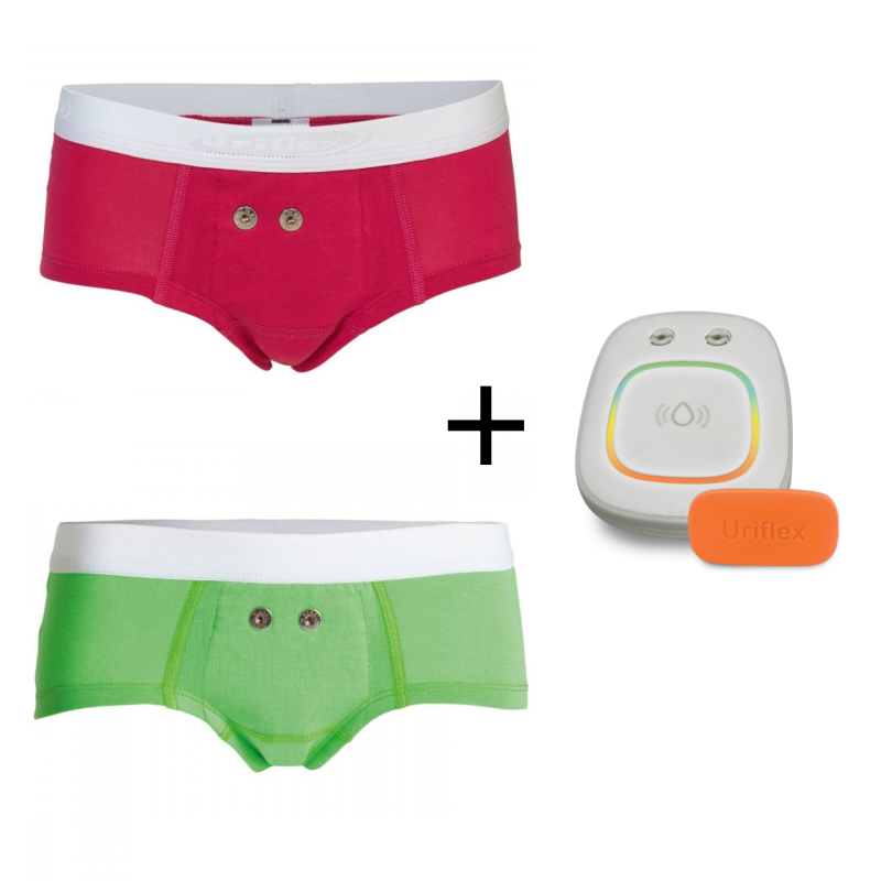 Uriflex - Pack de 3 boxers femmes + alarme stop pipi Liberty URIFLEX - 1 Uriflex - Pack de 3 boxers femmes + alarme stop pipi Liberty URIFLEX - 1