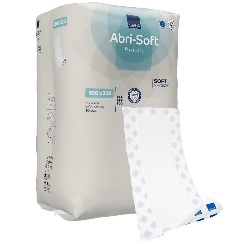 Alèses lavable  220 x 100 cm - Abena Abri Soft Abena Abri Soft - 1