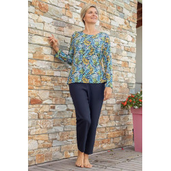 Grenouillère de jour manches longues à motifs - L'âge d'or L'âge d'or - 1