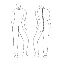 Grenouillère de jour manches courtes jambes longue L'âge d'or L'âge d'or - 5 Grenouillère de jour manches courtes jambes longue L'âge d'or L'âge d'or - 5