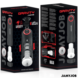 Jamyjob - Masturbateur automatique à gravité – 5 modes d’aspiration SATISFYER - 6