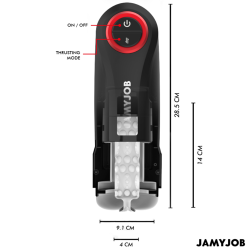 Jamyjob - Masturbateur automatique à gravité – 5 modes d’aspiration SATISFYER - 2