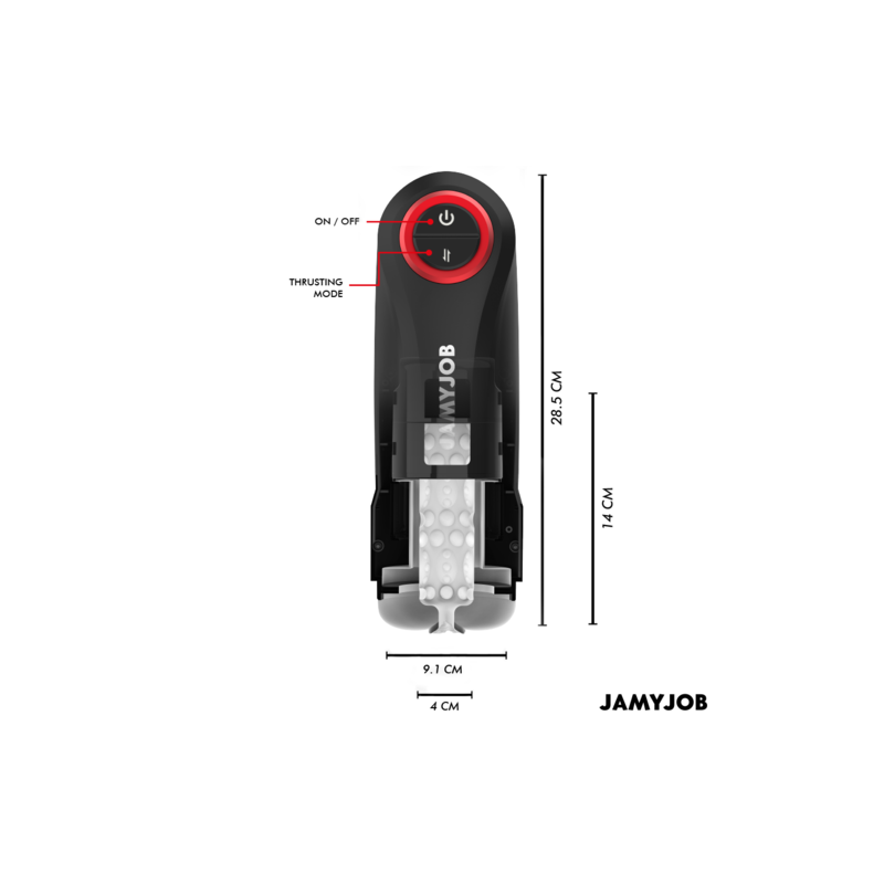Jamyjob - Masturbateur automatique à gravité – 5 modes d’aspiration SATISFYER - 2