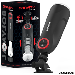 Jamyjob - Masturbateur automatique à gravité – 5 modes d’aspiration SATISFYER - 5