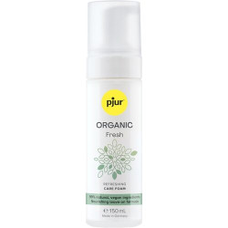 PJUR - Mousse rafraichissante biologique Vegan sans rinçage - 150 ml EROS - 1