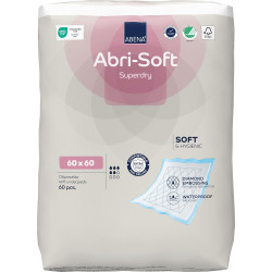 Abena-Frantex Abri-Soft SuperDry Alèse jetable 60x60 Abena Abri Soft - 1