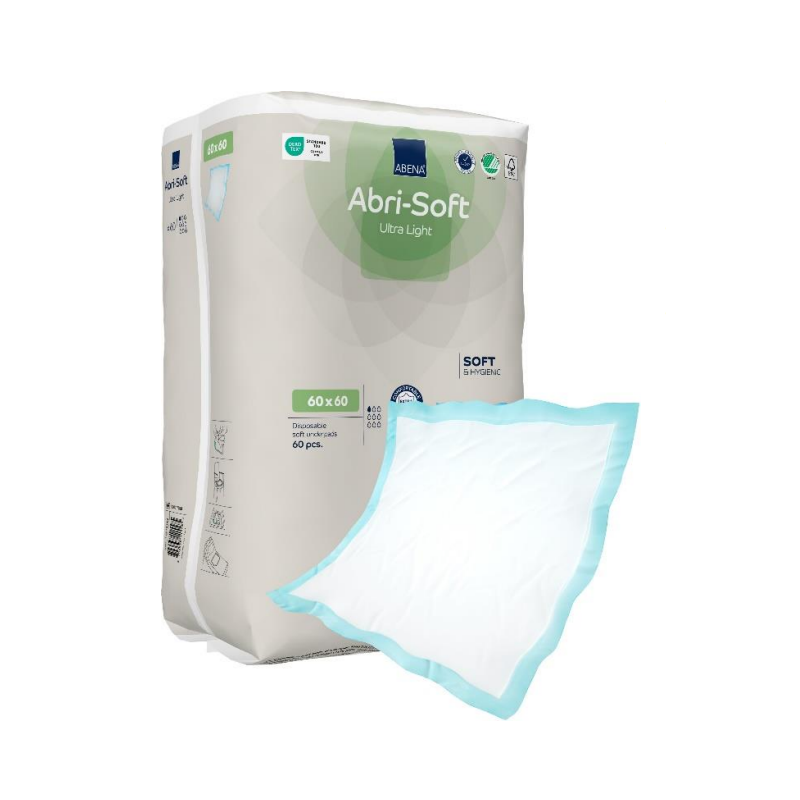 Abena-Frantex Abri-Soft Ultra Light - Alèse jetable 60x60 Abena Abri Soft - 1