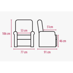 Fauteuil releveur Solvia - 2 moteurs LCM - 5
