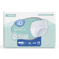 ID Sensitive Pants XS Extra Plus - Slip Absorbant / Pants - Pack de 4 Ontex ID Pants - 1