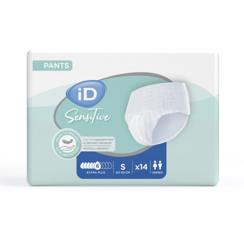 copy of Ontex-ID Pants S Plus - Slip Absorbant / Pants - Pack de 16 sachets iD Sensitive - 1