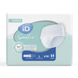 ID Sensitive Pants L Extra Plus - Slip Absorbant / Pants - Pack de 16 iD Sensitive - 1