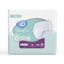 iD Sensitive Pants M Maxi - Pack de 4 sachets - Slip Absorbant / Pants Ontex ID Pants - 1