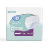 iD Sensitive Pants M Maxi - Pack de 4 sachets - Slip Absorbant / Pants
