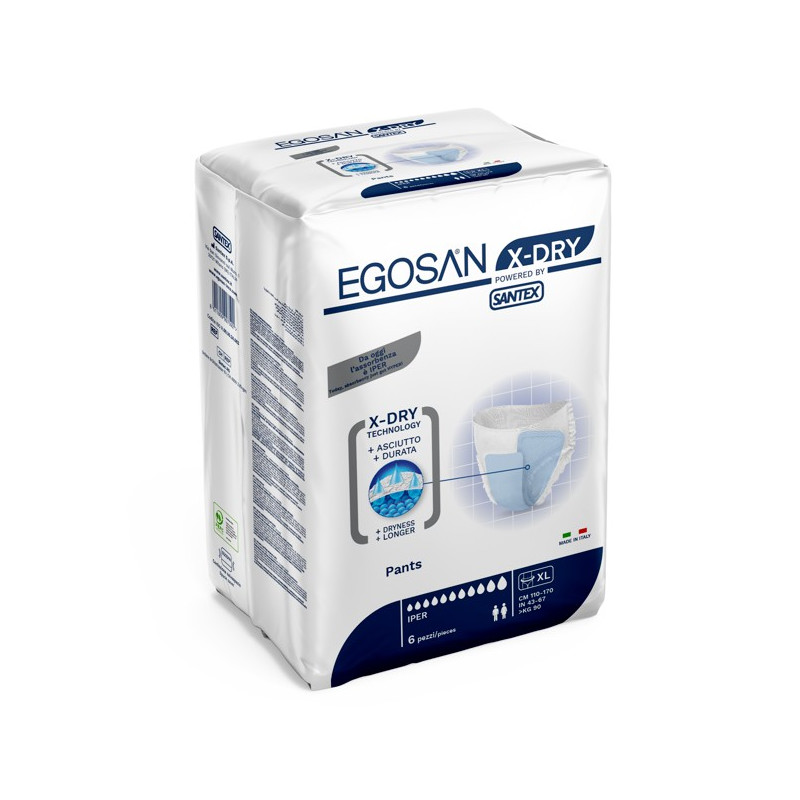 EGOSAN Pants XXL X-Dry - SLIP ABSORBANT / PANTS Egosan Pants - 1