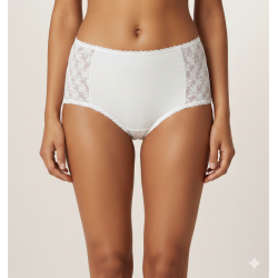 Culotte Lady dentelle Blanche - SANYGIA Sanygia - 1