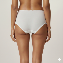 Culotte Lady dentelle Blanche - SANYGIA Sanygia - 2